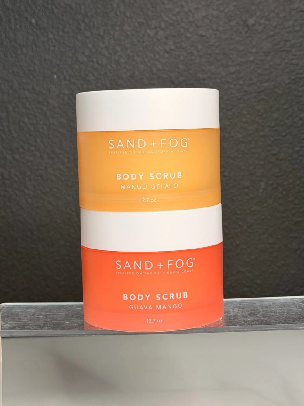 Sand + Fog Mango Gelato & Guava Mango Body Scrub Set | 2 Pack | New